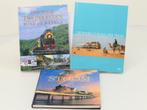 Set van 3 spoorwegenboeken Beroemde treinreizen rond de w..., Hobby en Vrije tijd, Ophalen of Verzenden, Gebruikt