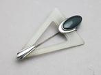 Argent + Celluloïde/plastique - Broche - Art Déco.