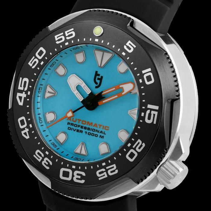 Tecnotempo - Divers 1000M Professional Diver - Automatic, Handtassen en Accessoires, Horloges | Heren