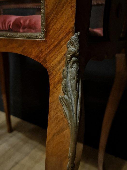 Bijzettafel - Hout, Glas, Brons, IJzer, Messing -, Antiek en Kunst, Antiek | Overige Antiek