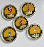 Themacollectie - Prachtige collectie van 5 Disney vergulde, Verzamelen, Nieuw