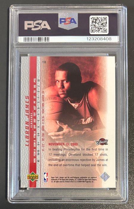 2003 Upper Deck Phenomenal Beginning LeBron James #10, Collections, Autocollants