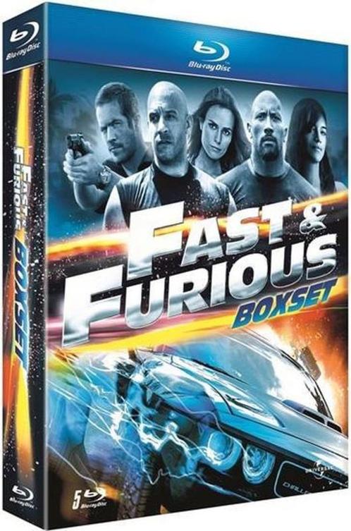 Fast and Furious 1-5 (blu-ray tweedehands film), Cd's en Dvd's, Blu-ray, Ophalen of Verzenden