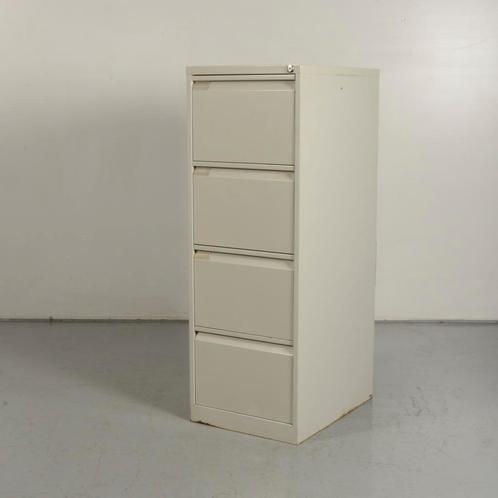 Dossierkast Officenow - Lichtgrijs - 132 x 47 cm, Huis en Inrichting, Kasten | Roldeurkasten en Archiefkasten, Gebruikt, Ophalen of Verzenden