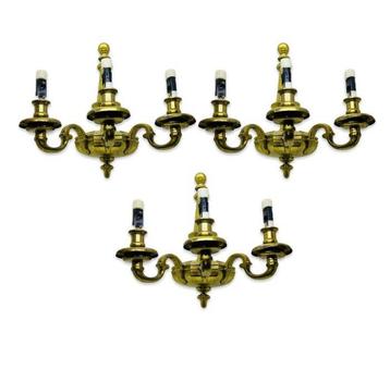Lampe murale (3) - Bronze doré