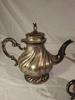 Theeservies (3) - .800 zilver, Antiek en Kunst