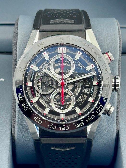 TAG Heuer - Carrera Calibre Heuer 01 Skeleton - Zonder, Handtassen en Accessoires, Horloges | Heren
