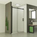 Nisdeur BWS Subliem 8mm Schuifdeur Zwart, Doe-het-zelf en Bouw, Ophalen of Verzenden, Nieuw, Chroom, Douche