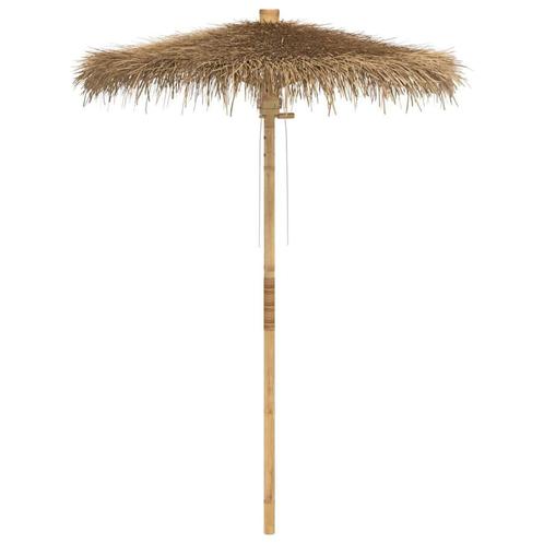 Bamboe Paraplu Tiki 150cm | Retour Deal | Hawai Sfeer, Tuin en Terras, Parasols, 1 tot 2 meter, Nieuw, Stokparasol, Verzenden