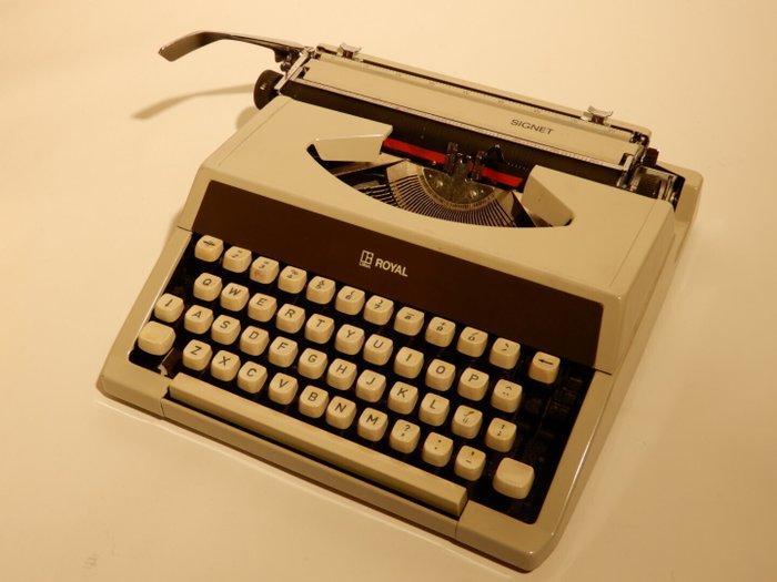 Royal Signet - Typemachine - 1970-1980, Antiek en Kunst, Kunst | Designobjecten