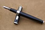 stylo plume 18 kts WATERMAN EXCEPTION slim black et rhodium
