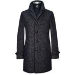 Burberry London Wool & Mohair & Alpaca With Leather Buttons