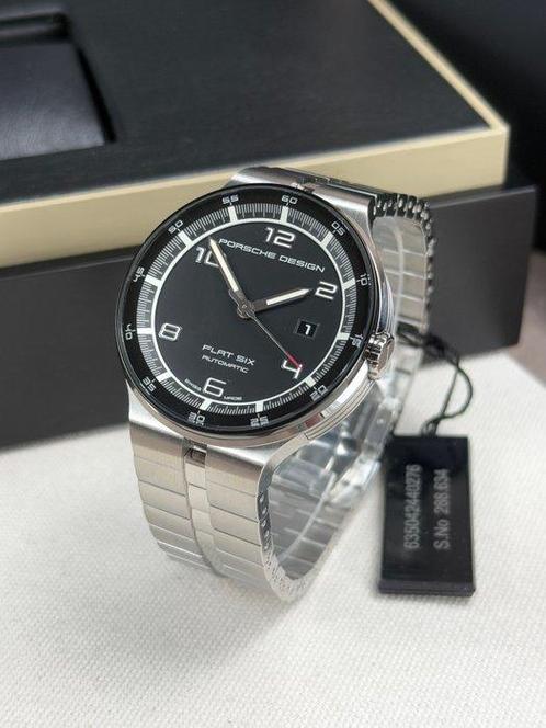 Porsche Design - Flat Six Automatic Date - P.635042440276 -, Handtassen en Accessoires, Horloges | Heren
