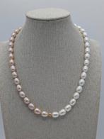 Parel - Zilver - Halsketting, Verzamelen, Mineralen en Fossielen