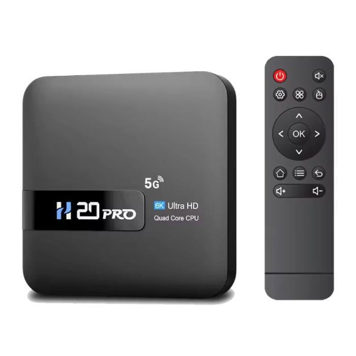 H20 Pro TV Box - Android Kodi Home Mediaspeler - 2GB RAM -, Audio, Tv en Foto, Televisie-accessoires, Nieuw, Verzenden