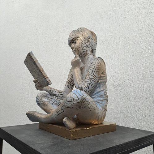Mark Sugar - The girl with the book (Illusion), Antiek en Kunst, Kunst | Schilderijen | Modern