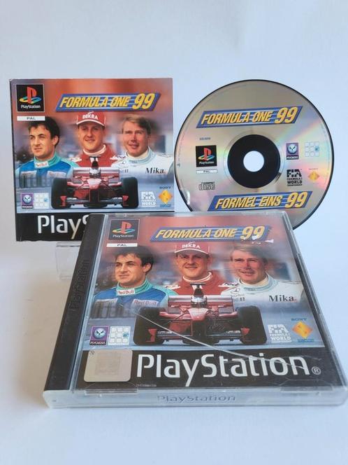Formula One 99 Playstation 1, Games en Spelcomputers, Games | Sony PlayStation 1, Zo goed als nieuw, Ophalen of Verzenden