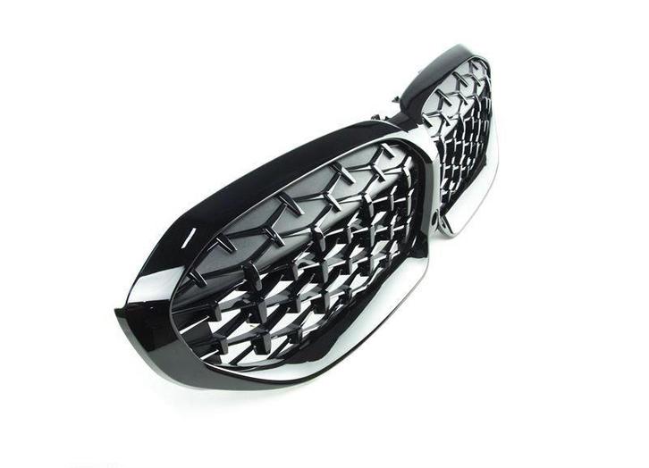 Glans Zwarte Diamond Grill BMW 3 Serie G20 G21 19-22 B4095, Auto-onderdelen, Carrosserie, Nieuw, BMW, Voor