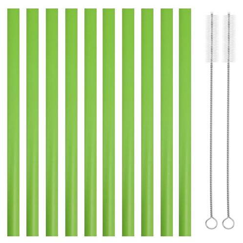 Fako Bijoux® - Siliconen Rietjes XL - 10 Herbruikbare, Huis en Inrichting, Keuken | Bestek, Verzenden