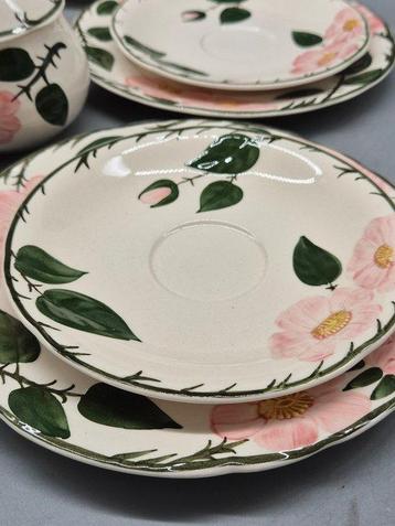 Villeroy & Boch – „Wildrose“ – Kaffeeset, handbemalt -
