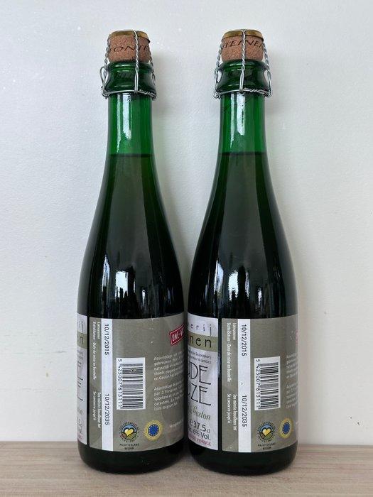 3 Fonteinen - Oude Geuze Armand & Gaston 2015 - 37,5cl - 2, Collections, Vins
