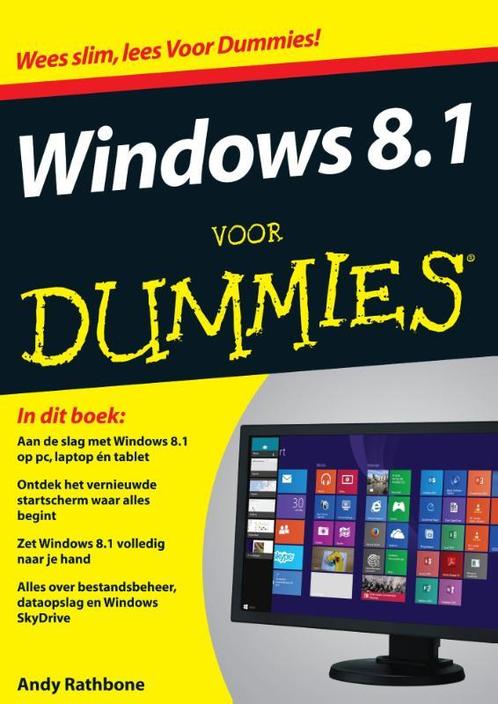 Voor Dummies - Windows 8.1 voor Dummies 9789043031769, Boeken, Informatica en Computer, Gelezen, Verzenden