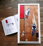 Jos Verheugen - Free after Mondrian, with Woodpeckers (m747,, Antiek en Kunst