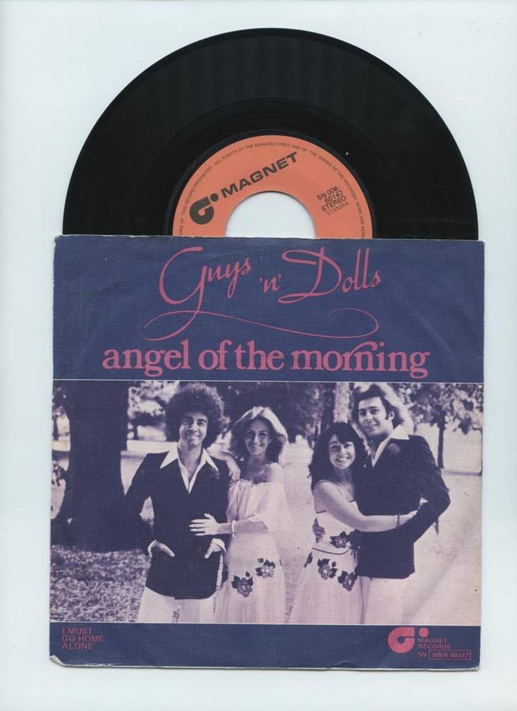 Guys n Dolls – Angel Of The Morning / I Must Go Home Alone, Cd's en Dvd's, Vinyl Singles, Ophalen of Verzenden