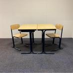 Complete school set Galvanias 9 stuks tafels + stoelen, Bureau