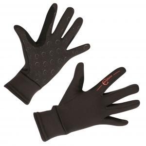 Gants déquitation fleece xaina noir t. m, Doe-het-zelf en Bouw, Veiligheidskleding