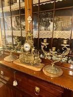 Pendule (3) - Brons, Marmer - 1970-1980, Antiquités & Art