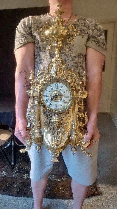 Horloge de table Style Louis XVI - Bronze doré - Vers 1880 -, Antiek en Kunst, Antiek | Klokken
