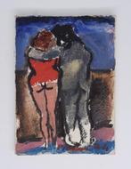 Walter Piacesi (1929-2022) - Innamorati al muretto, Antiek en Kunst