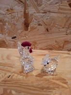 Swarovski - Figuur - Hahn und Huhn (2) - Kristal