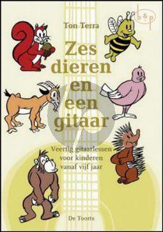 Zes dieren en een gitaar 9789060207345 T. Terra, Boeken, Schoolboeken, Gelezen, Verzenden