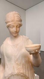 Beeld, Dea Greca Hebe - 82 cm - Albast