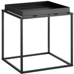 tectake Bijzettafel Cambridge 40x40x44cm - zwart, Huis en Inrichting, Tafels | Bijzettafels, Verzenden, Nieuw