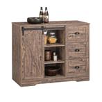 Tweedekans | SoBuy Keukenkast - KNL08-N - MDF & BP-platen -, Huis en Inrichting, Woonaccessoires | Wijnrekken, Ophalen of Verzenden
