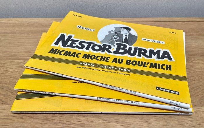Nestor Burma + lEtrangleur + Putain de Guerre ! - Journaux, Livres, BD