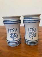 Pot (2) - Maiolica - ALBARELLI NAPOLETANI 1784, Antiek en Kunst