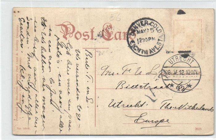 Verenigde Staten - Spoorwegen U.S.A. - FRAAI KAVEL -, Verzamelen, Postkaarten | Buitenland