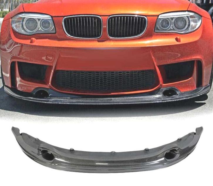 SPOILER LAME DE PARE-CHOCS AVANT BMW E82 E88 1M 06-13 CARBON, Auto-onderdelen, Carrosserie, Verzenden