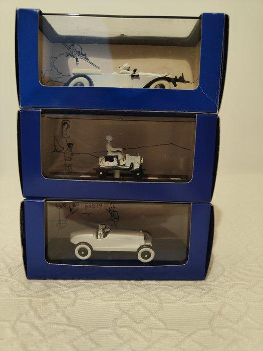 Tintin - 3 En voiture avec Tintin. Trois véhicules de Tintin, Boeken, Strips | Comics