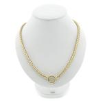 Gouden vossenstaart schakelcollier (Ketting), Ophalen of Verzenden