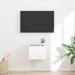 vidaXL TV Wandkast Glanzend Wit 60 x 31 x 29.5 cm Bewerkt, Huis en Inrichting, Kasten |Televisiemeubels, Verzenden, Nieuw