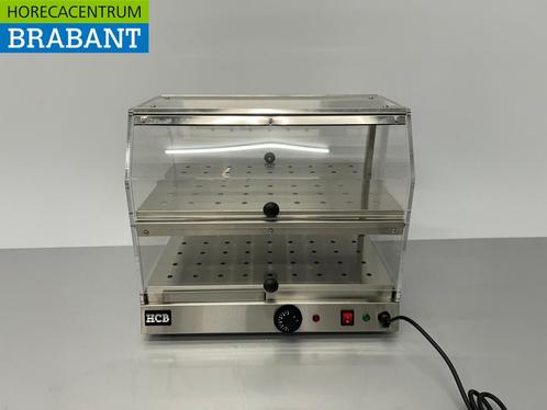 HCB RVS Warmhoudvitrine 4 kleppen 50 cm 230V Horeca, Zakelijke goederen, Horeca | Keukenapparatuur, Ophalen of Verzenden