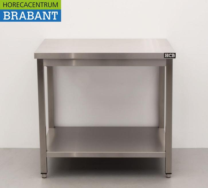 HCB RVS Werktafel Tafel Premium-line 90 x 60 x 85 cm Horeca, Zakelijke goederen, Horeca | Meubilair en Inrichting, Ophalen of Verzenden