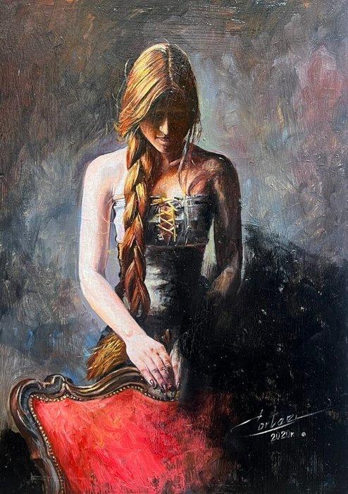 Zbigniew Cortez Zajc (XXI) - Warkocz, Antiquités & Art, Art | Peinture | Classique