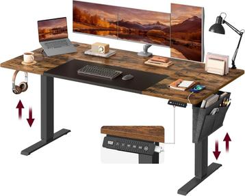 Zit sta bureau 160x70 cm - hoogte verstelbaar 72 t/m 120 cm beschikbaar voor biedingen