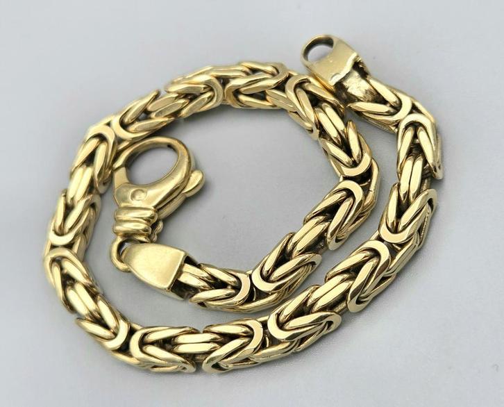 Grote collectie gouden armbanden met edelstenen en diamant., Handtassen en Accessoires, Armbanden, Goud, Nieuw, Met edelsteen